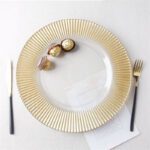 Wholesale Glass Charger Plate PZ-001 - Image 3